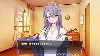 Hentai Game - Happiness Double Room - Elegant Silver MILF Rocks Cowgirl, Moans Hard Doggystyle - Free Mode