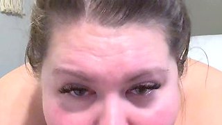Homemade amateur gf blowjob and cumshot