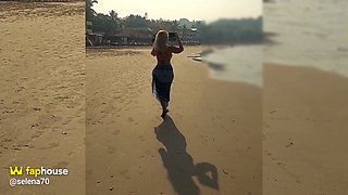 Mature Blonde Wife Enjoys It in High Heels