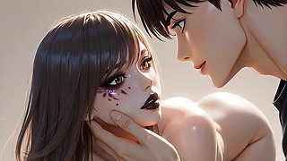 Gorgeous Anime Doll having a close encounter