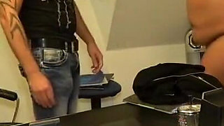 Intern Fucked in the Mouth and Pussy