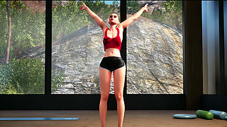 Hot Teen Gym Girl Fucked at the Pool After Training