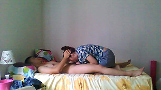 Submissive Teen Chinese Slut Sucks My Dick and Swallows My Cum