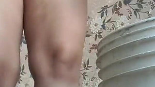 I went to my aunty's house today to take a bath.