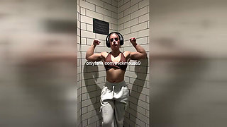 Buff 18yo Ass Destroyed IG Live In The Gym