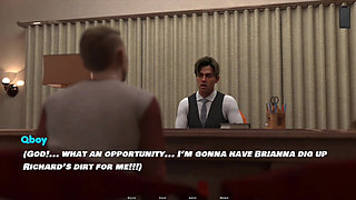 Fuck My Boss When She Is Talk to Husband - MILF Obsession - E30