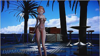 Sexy Misaka - Dark Sea Adventure - Fixed Cam - 1273