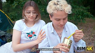 Rim4k. a innocent couple attempted butt licking and hard Anal Sex for the first time