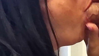 New Bisexual Threesome. MMF. Wife Invites Bisexual Slave for Her Husband. Full Scene. Ep 33201