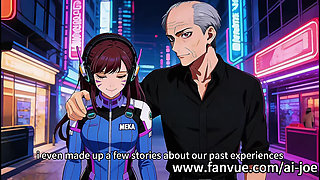 60 frames, 1080P, the second episode, the innocent and adorable DVA, along with a perfect artful oral sex scene. blowjob,