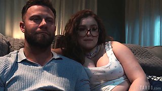 Horny Brunette Enjoys A Rough Sex Session On The Sofa With A Big Cock