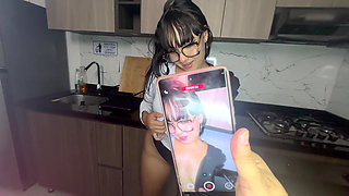 I Went Into My Room to Masturbate in Front of Her and Ended up Fucking