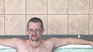 BBW Princess Sucking His Cock Underwater with Her Naughty Stepfather