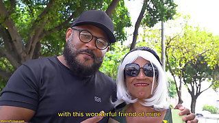 BBW Granny Having Anal in My Bus