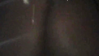 Winter Flash Fun in a Sheer Dress