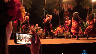 Blonde Amateur Takes Facial Outdoors In Public