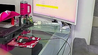 Job Interview Turned Into a Hardcore Sex Session - the Boss Almost Found Us Out!