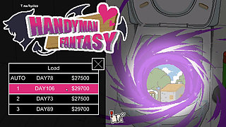 Hentai Game - Handyman Fantasy - Fucking the DLC Girls H Scenes