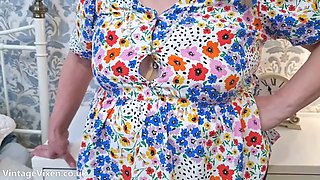 PRETTY BRA FOR AUNT JANES BIG BOOBS