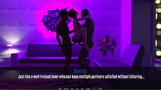 Anita's Internship - Gameplay - Roleplay - Petite Teen Gets Double Penetrated by Two BBC