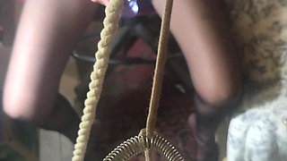 Goode Girl Unholy Crucifix Ballbusting Pt2