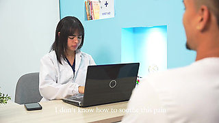 At My Doctor's Appointment, I Fuck the Nurse Hard.