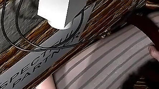 Sexy Asian Girl Fucked Through a Hole in the Wall