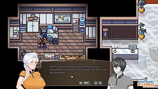 Kubos Big Tits Debut at Komadori Inn Hentai Game Part 1