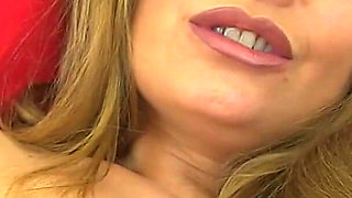 Beautiful Big Breated MILF Sophia Delane Fingers Her Shaved Pussy for You