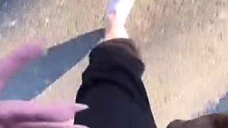 Cadence Caliber Quick Stop To Masturbate In Public