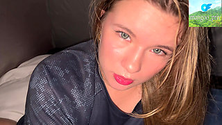 Blonde caught MASTURBATING at school camp - ANAL and VAGINAL fucking