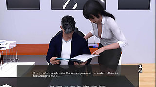 Pantyhoes: boss is fucking his employees in his apartment ep 7