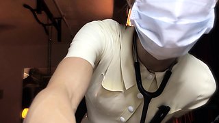 Blonde teen fetish handjob