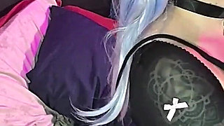 Costume Cutie Gets an Oral Creampie Part 2