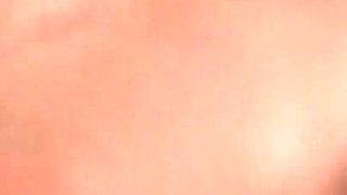 Sexy Lingerie Babe Worships Cock with Feet and Pussy