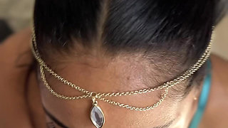 Indian girl gives a nice sloppy blowjob -amateur couple- nysdel