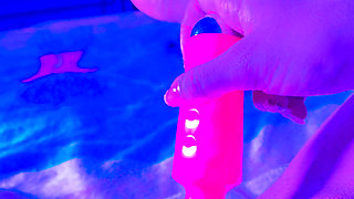 Perverted college girl fucking her pussy thinking about her stepfather