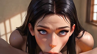Anime Ai: My Boyfriend Isn't Home, so I Called His Best Friend. and I Seduced Him to Have a Quickie