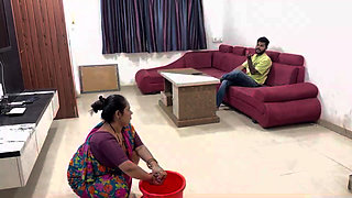 The owner seduced the maid and had sex with her.