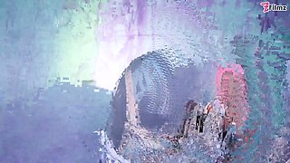 Glasses dressed in tattooed chick likes the tattooed dick hardcore dp and facial cumshot