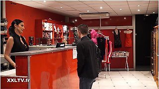 Ania Kinski, The Busty And Naughty Sex Shop Seller