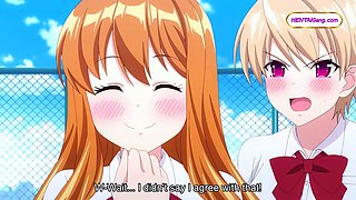 Tight panties flash drives sensei wild in camping club POV
