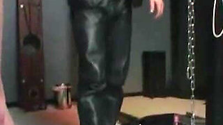 Humiliating bondage and hard penetration