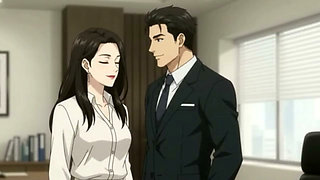 First Day Private Evaluation New Secretary's Intimate Test