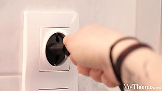 Lewd teen lesbians emotional porn scene