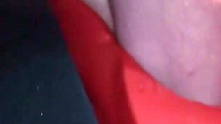 Horny blonde skinny teen Lacy at wild bukkake party