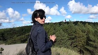 Wanilianna Outdoor Sex on Sandy Dune - Mature Public Fuck & Pissing in Forest