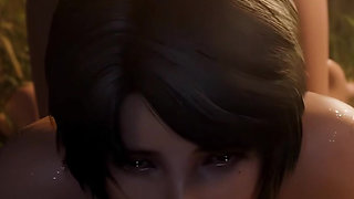 Hard Sex! with Beautiful Horny Teen Jote Final Fantasy - Creampie Pussy