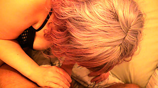 First amateur blow job