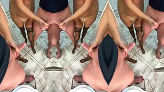 TaniaMilf Milks Balls for Double Cumshots in BDSM